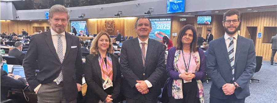  DGRM participa na 112ª Sessão do Legal da IMO 
