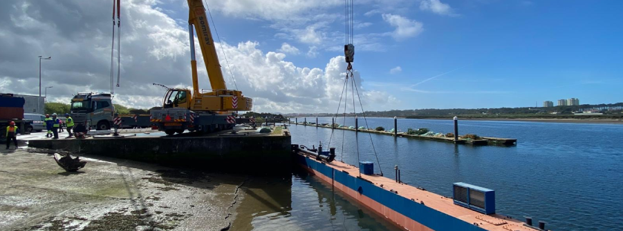  Inicio da dragagem no Porto de Esposende 