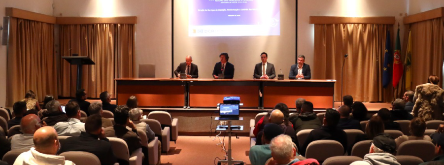  Ação de Sensibilização e Divulgação sobre Regulamento do Controlo da Pesca em Olhão 