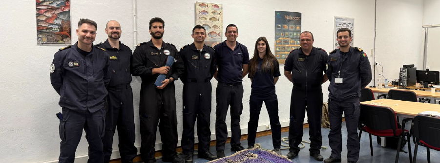  DGRM reforça cooperação com a Marinha em ação de formação sobre vigilância e fiscalização das pescas 